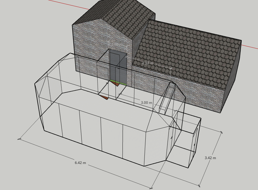Catio extérieur sécurisé pour chats dessiné par le fabricant avec des sas